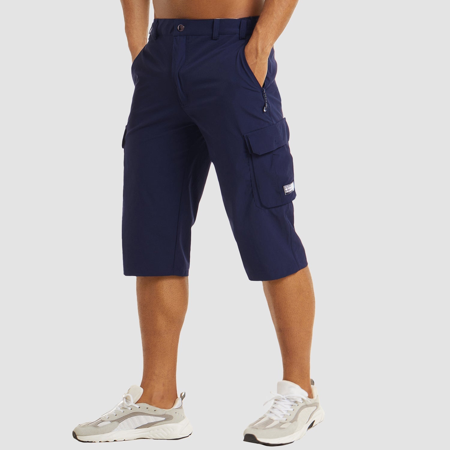 MatteoCosta Herre Cargo Lange Shorts Til Mænd