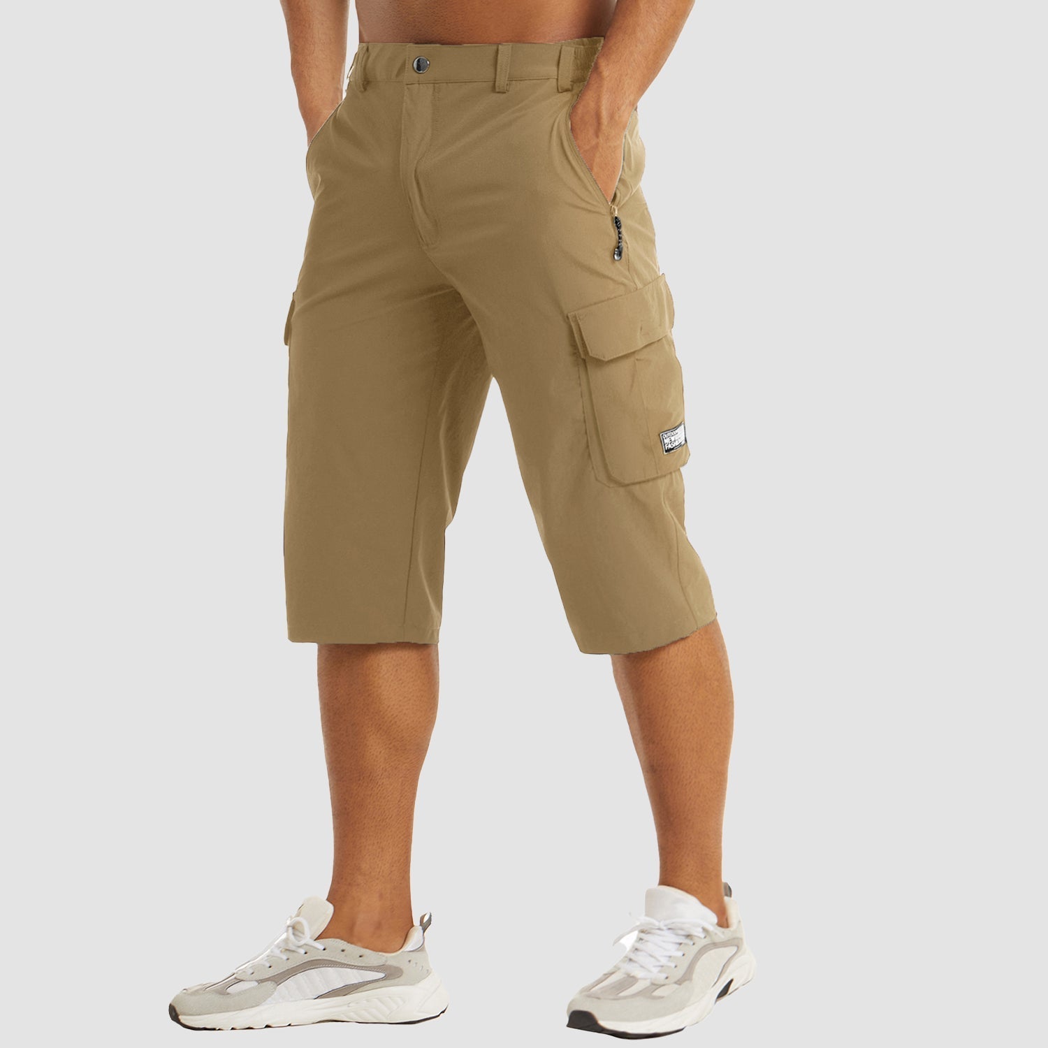 MatteoCosta Herre Cargo Lange Shorts Til Mænd