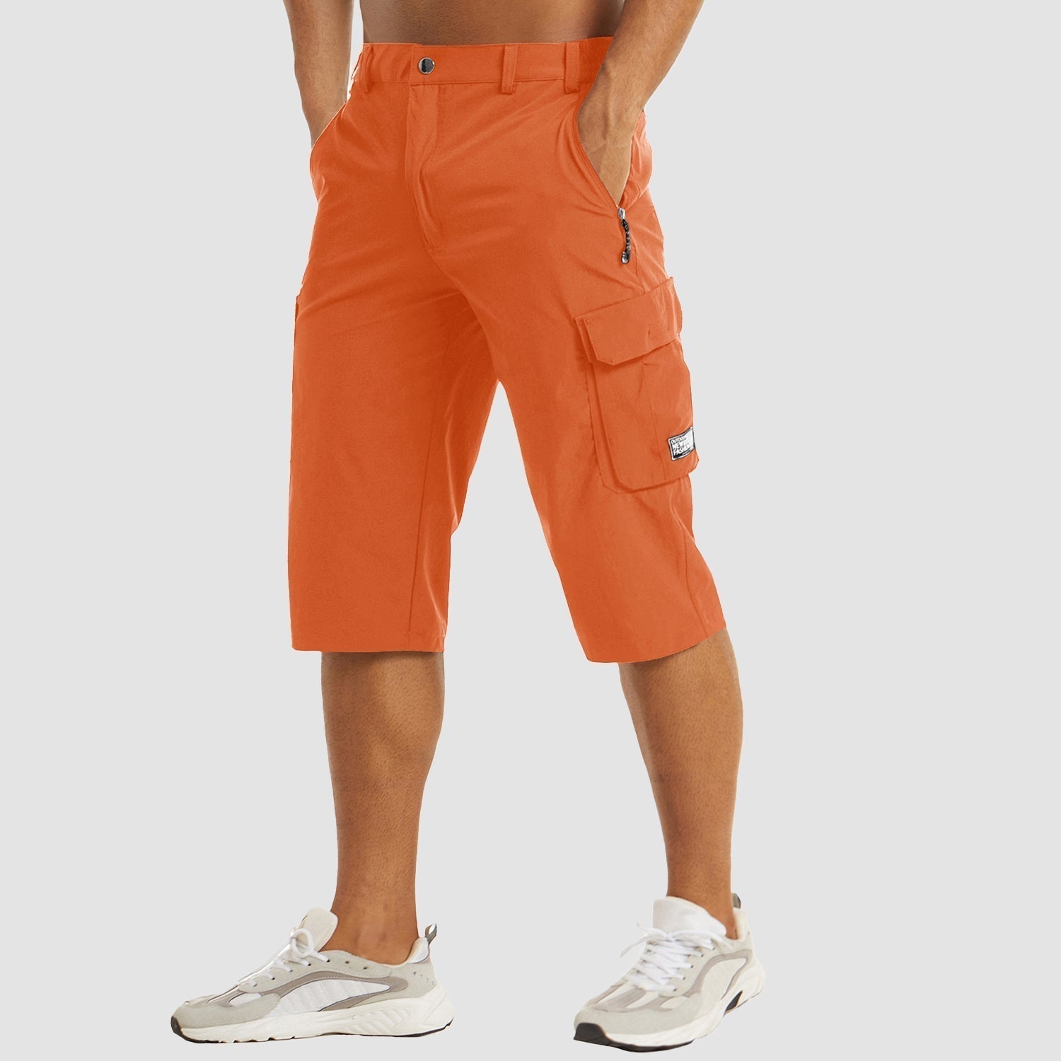 MatteoCosta Herre Cargo Lange Shorts Til Mænd