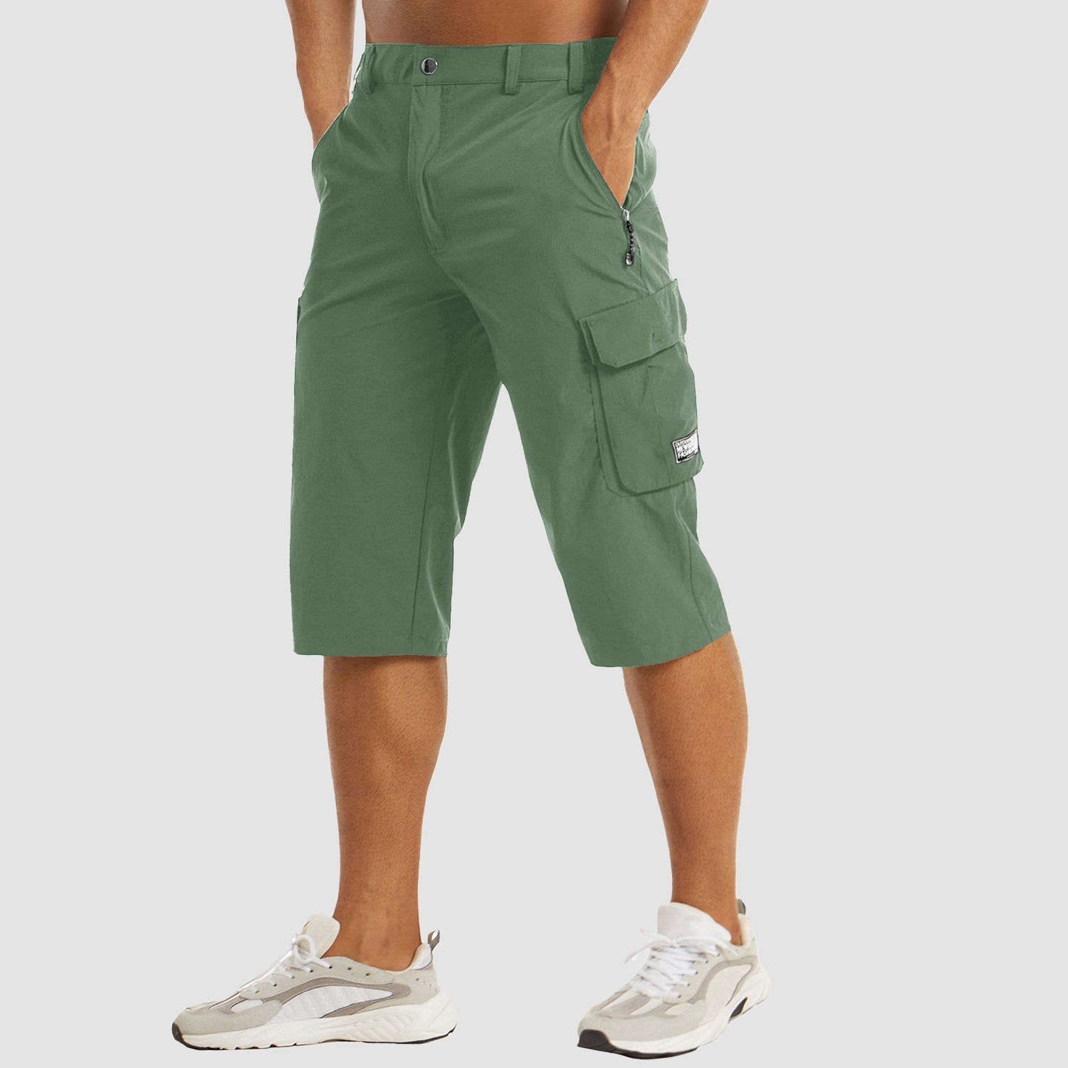 MatteoCosta Herre Cargo Lange Shorts Til Mænd