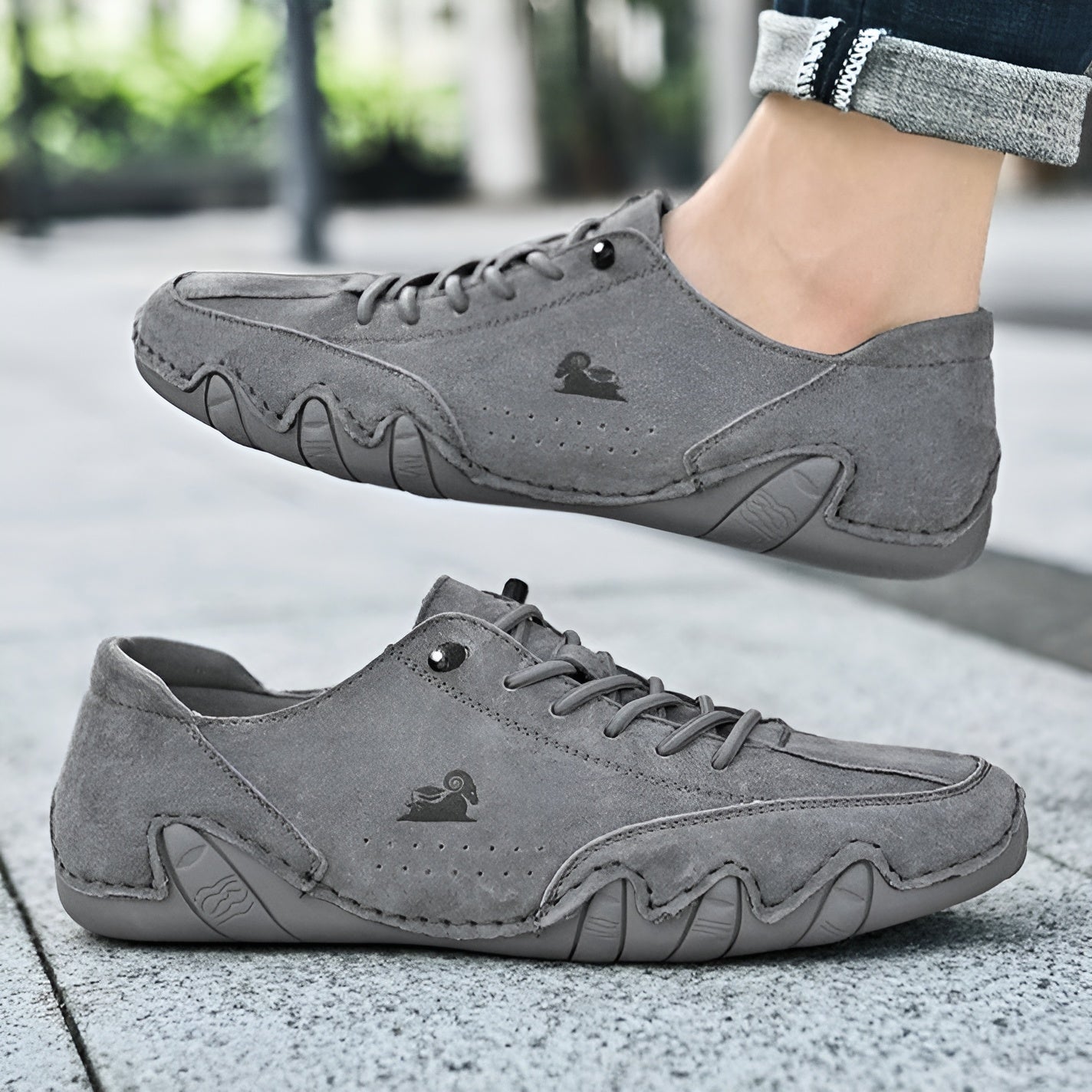 Alessio – Fleksible Unisex Læder Barefoot Sko