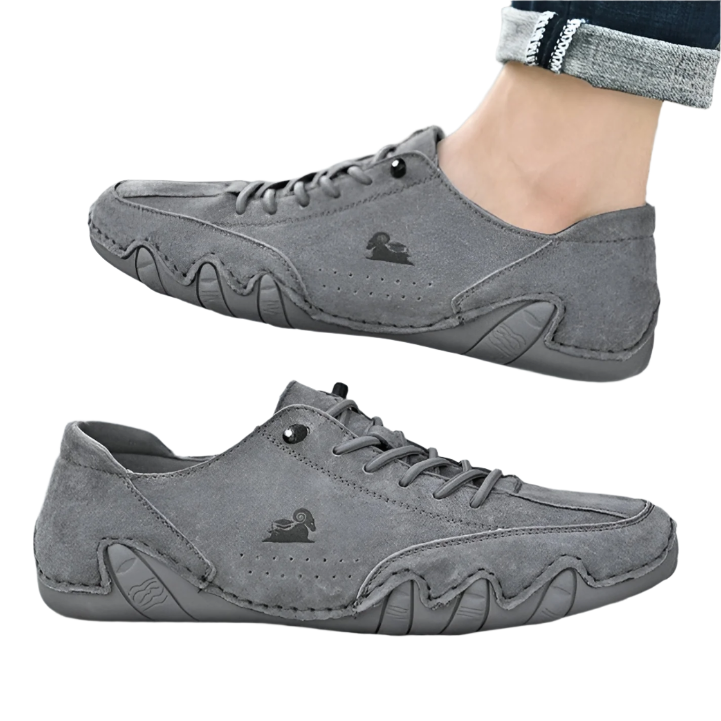 Alessio – Fleksible Unisex Læder Barefoot Sko