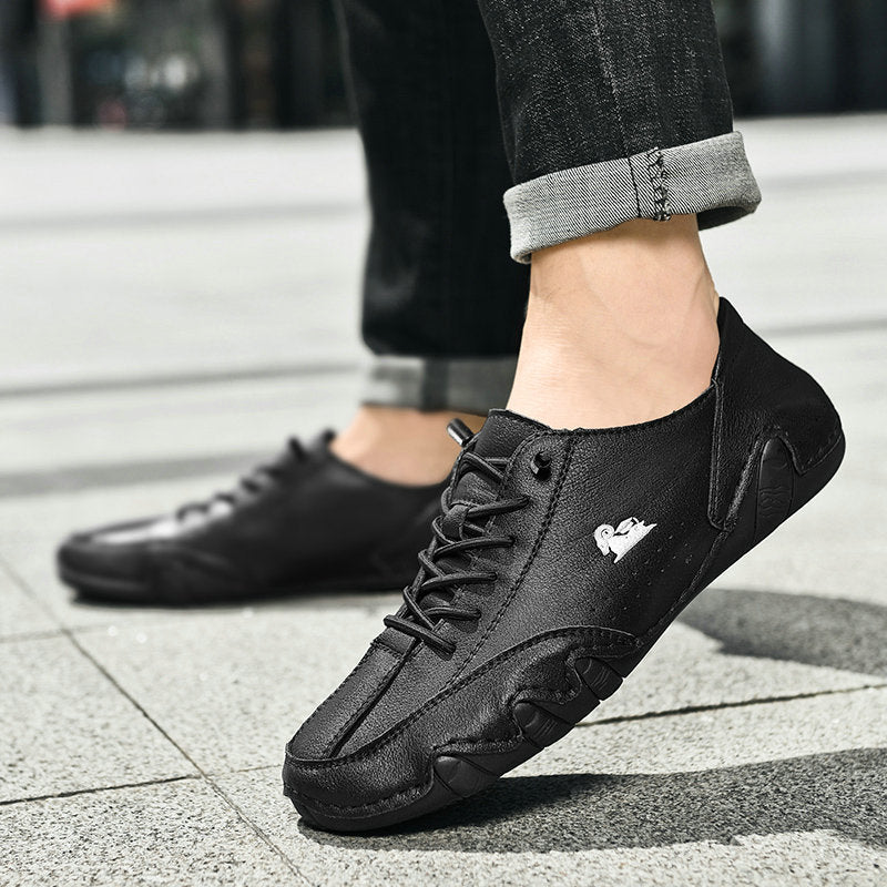 Alessio – Fleksible Unisex Læder Barefoot Sko