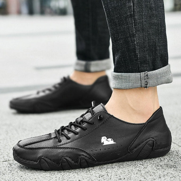 Alessio – Fleksible Unisex Læder Barefoot Sko