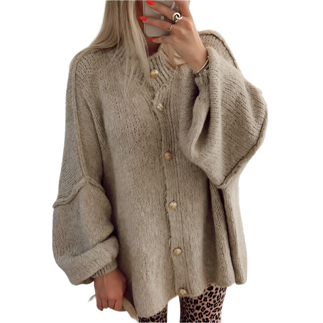 Alessia – Oversize Uldsweater til Kvinder