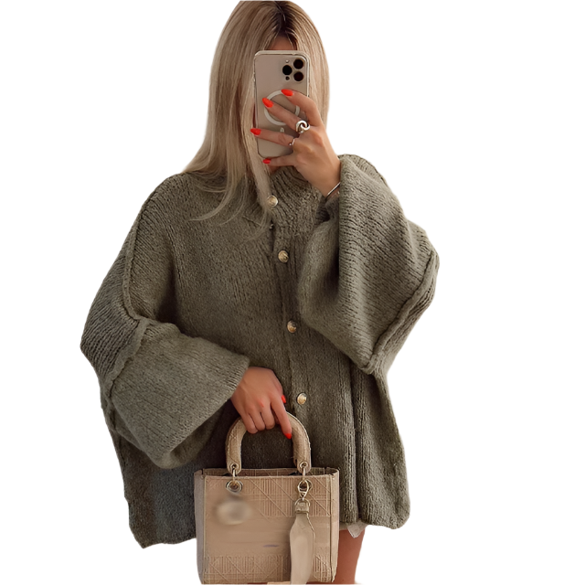 Alessia – Oversize Uldsweater til Kvinder