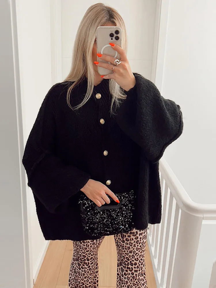 Alessia – Oversize Uldsweater til Kvinder