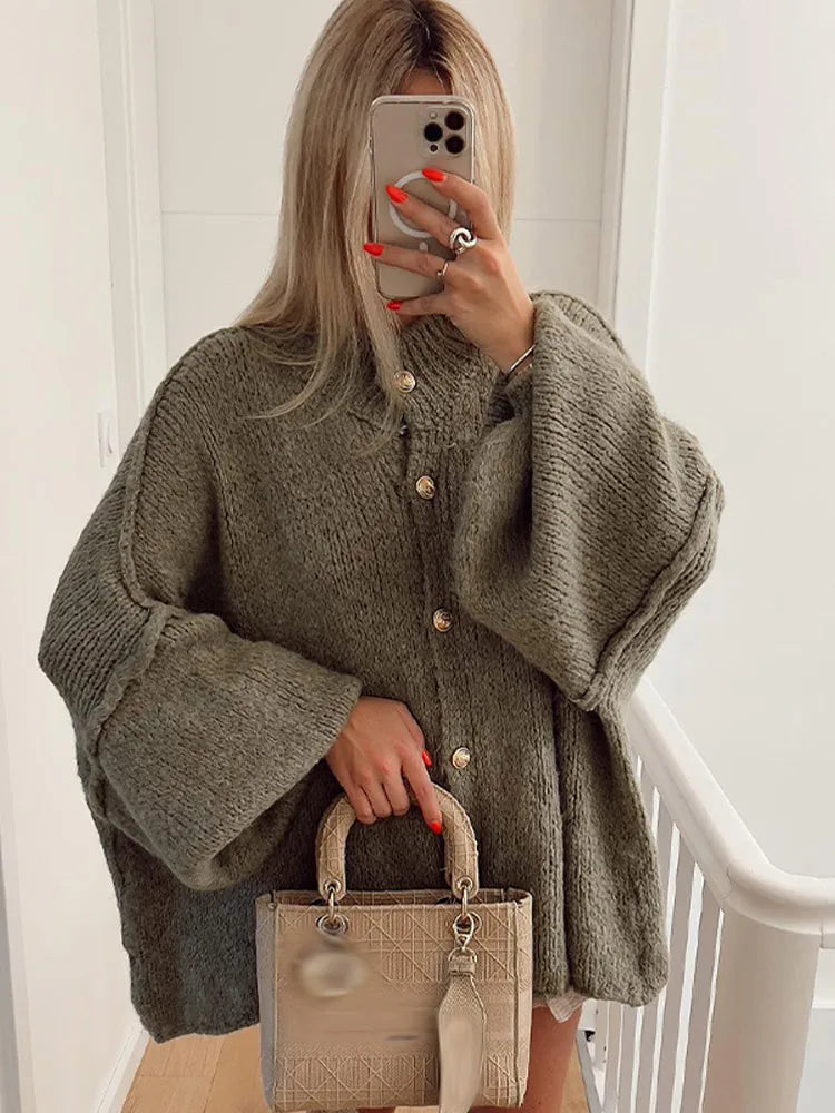 Alessia – Oversize Uldsweater til Kvinder