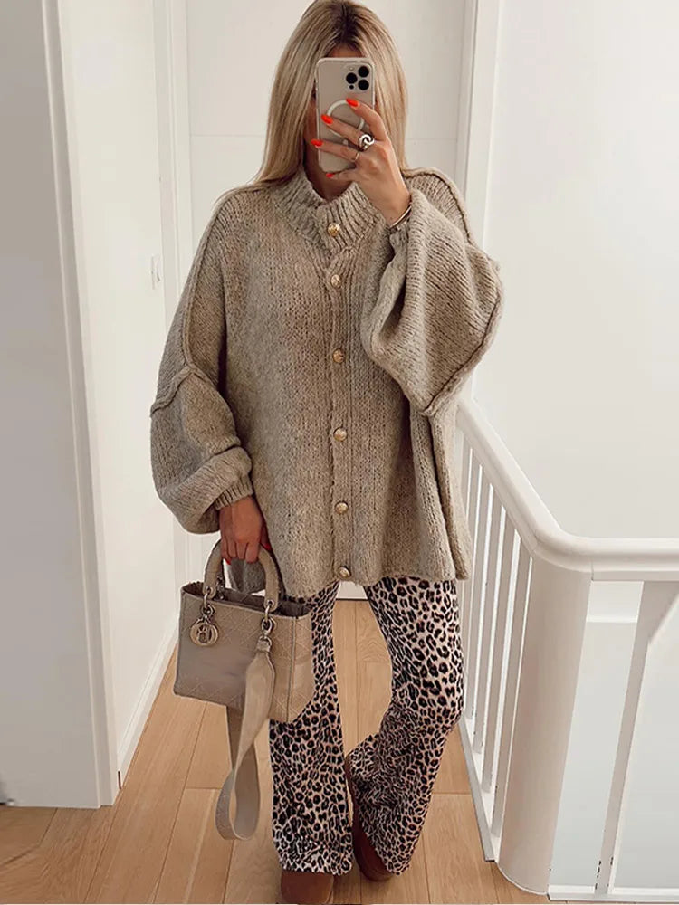 Alessia – Oversize Uldsweater til Kvinder