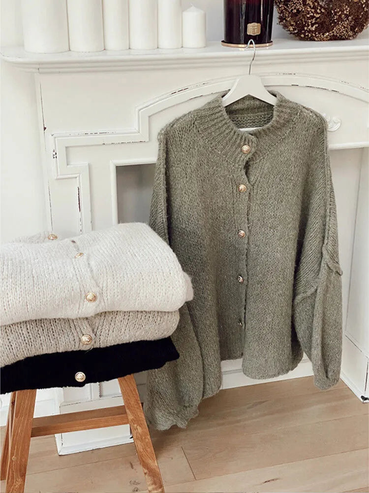 Alessia – Oversize Uldsweater til Kvinder