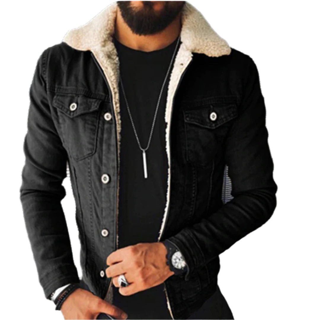 Matteo – Klassisk Herre Denimjakke