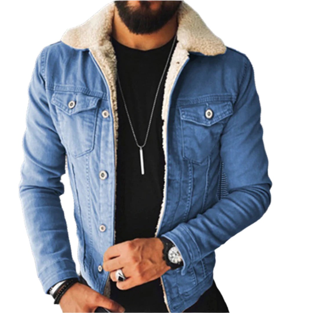Matteo – Klassisk Herre Denimjakke