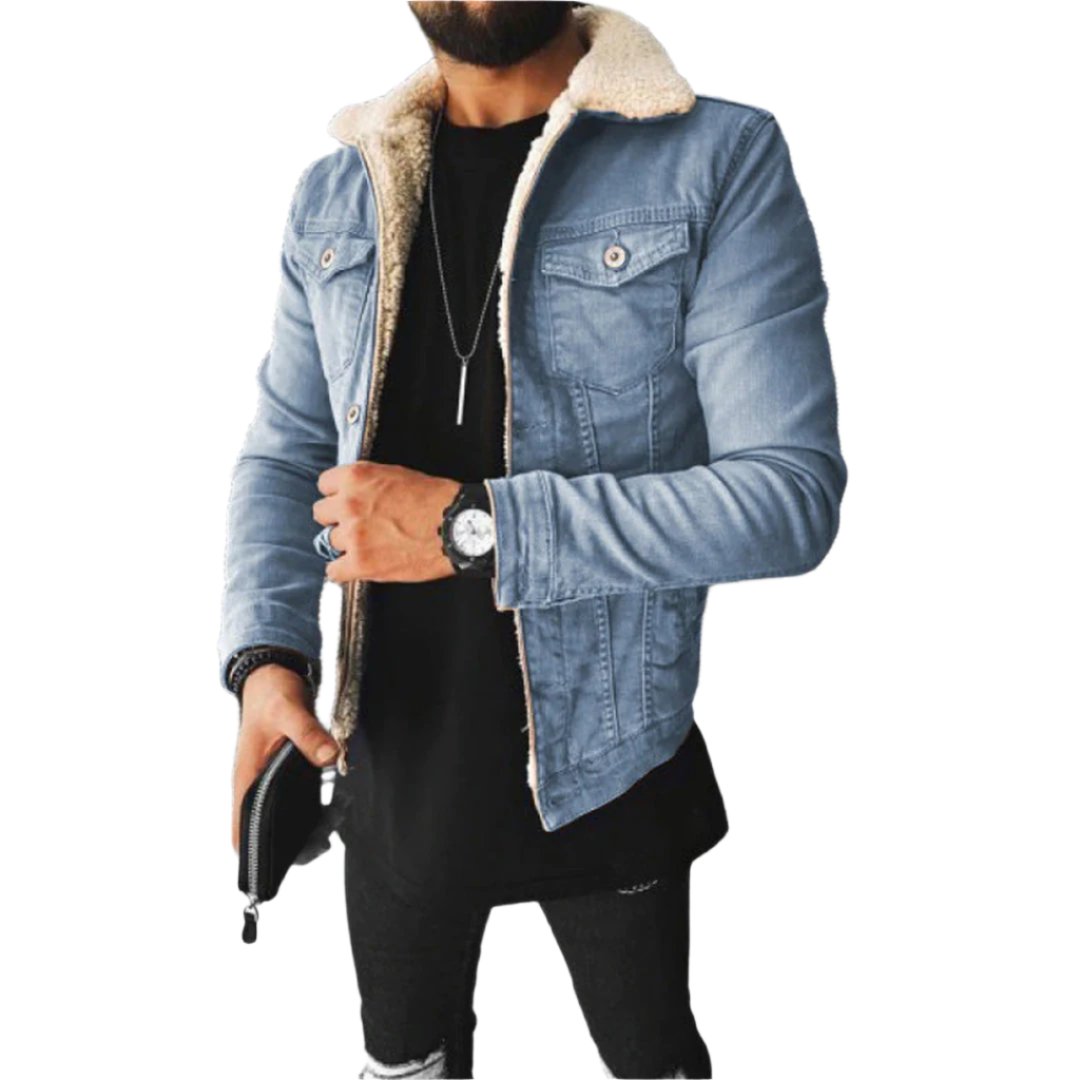 Matteo – Klassisk Herre Denimjakke