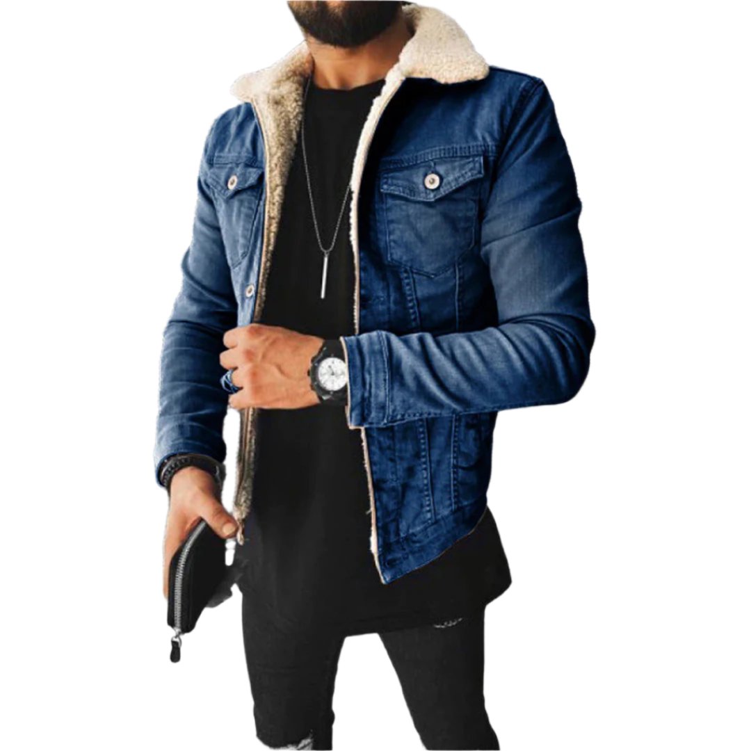 Matteo – Klassisk Herre Denimjakke
