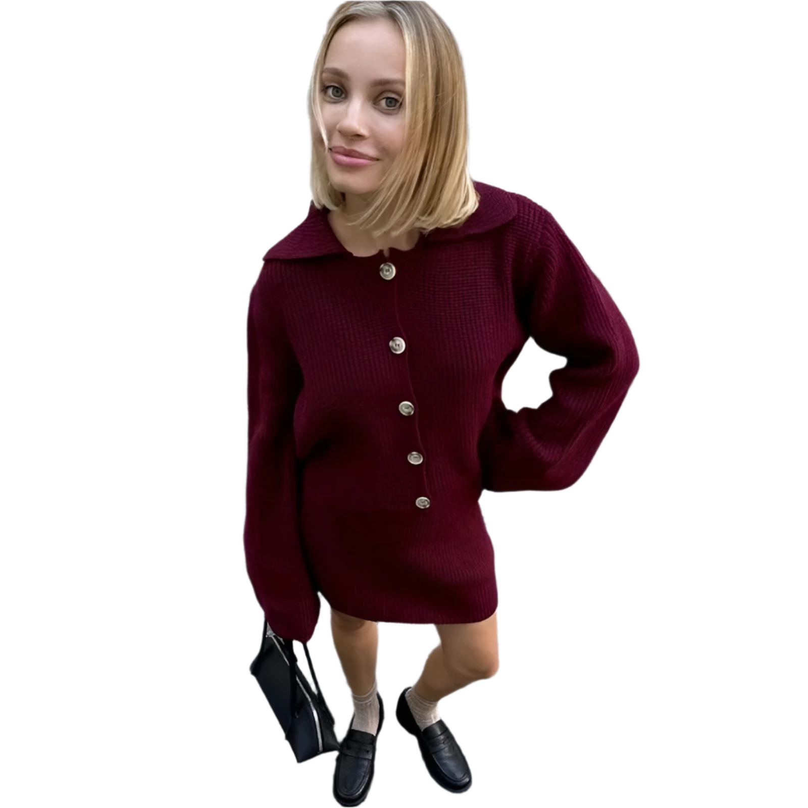 Sofia – Kvinders Behagelige Strik Co-ord Sæt