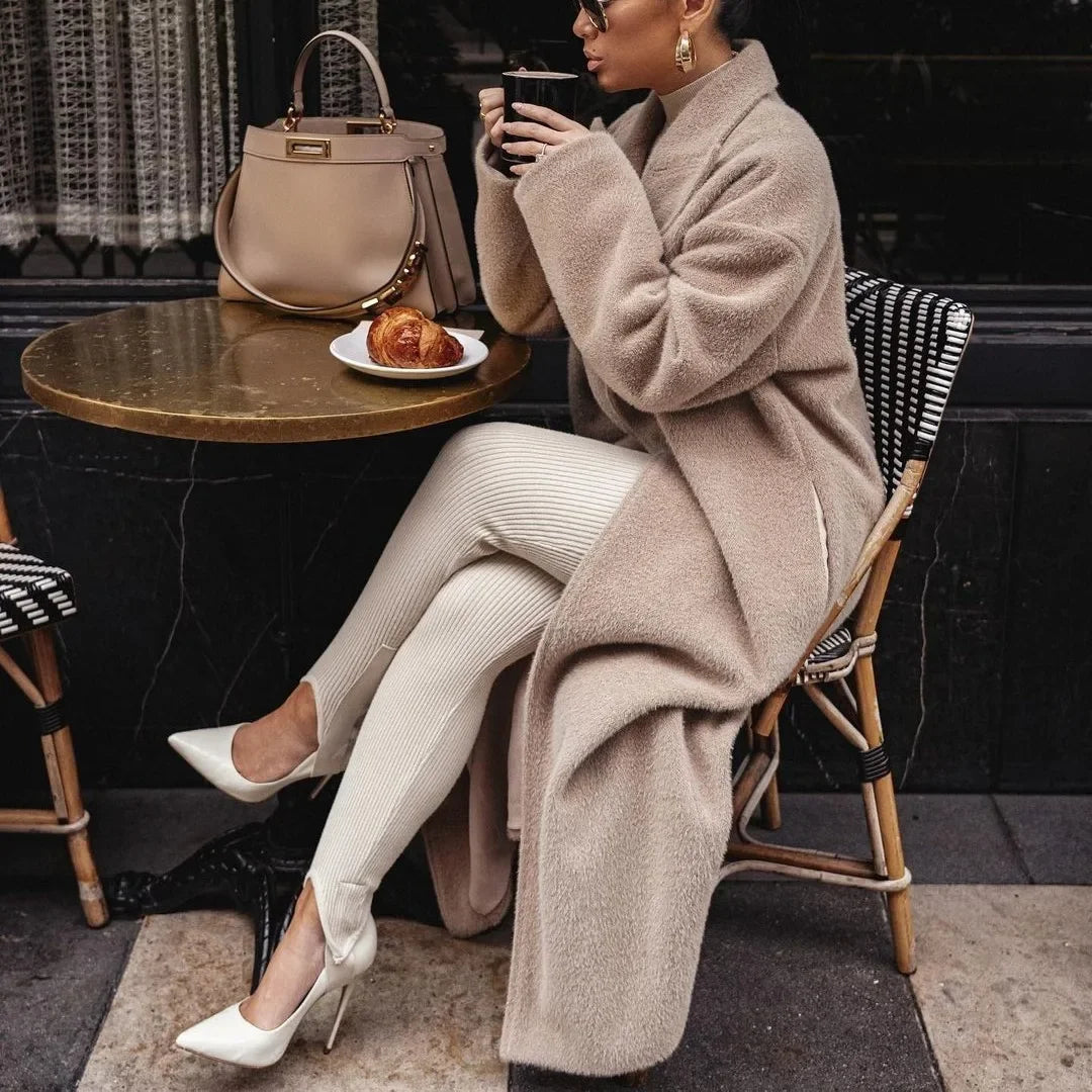Sofia – Blødforet Varm Dame Vinterfrakke