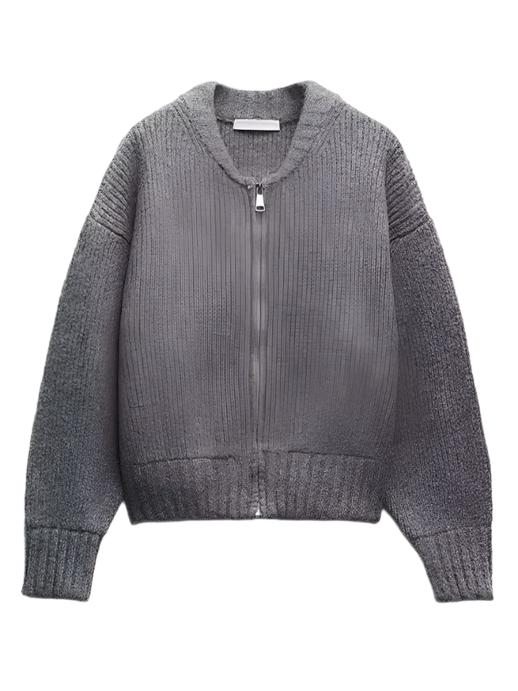 Isabella – Klassisk Kvinders Strikket Vest med Cardigan-look