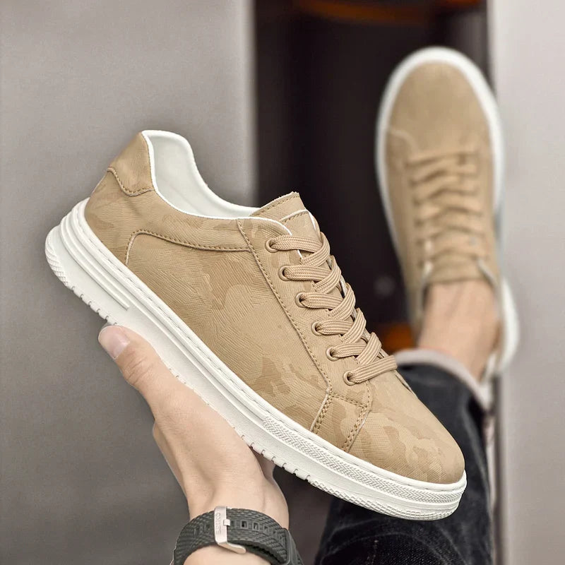 Lorenzo – Klassiske Lædersneakers til Herrer
