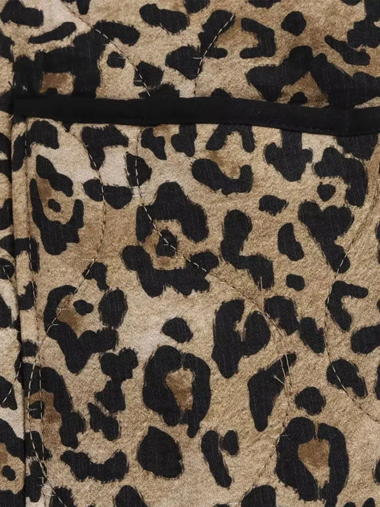 CarlaFeline Leopard Print Jakke Til Kvinder