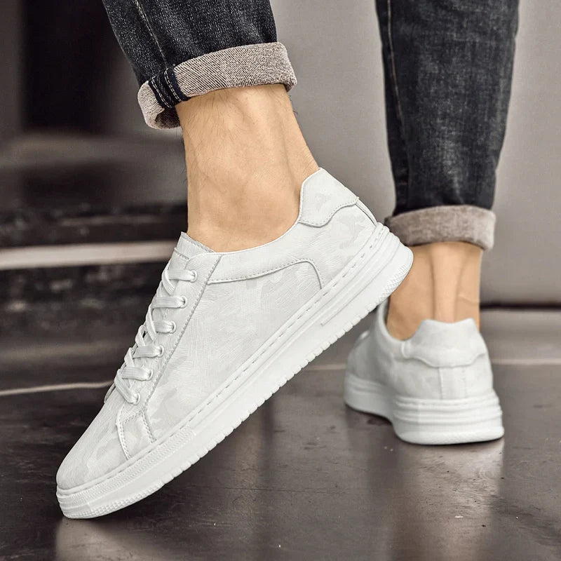 Lorenzo – Klassiske Lædersneakers til Herrer