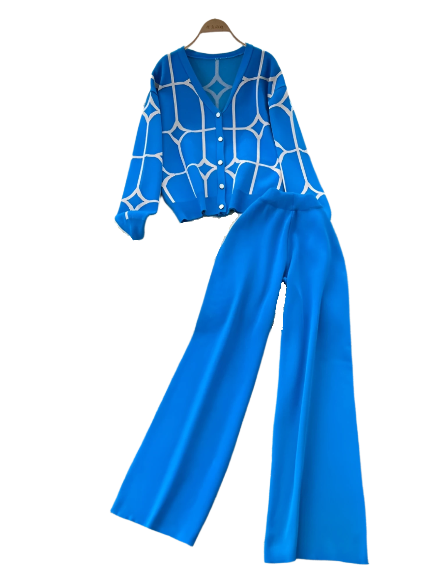 Eliana – Luksusstrik Dame To-Delte Sæt