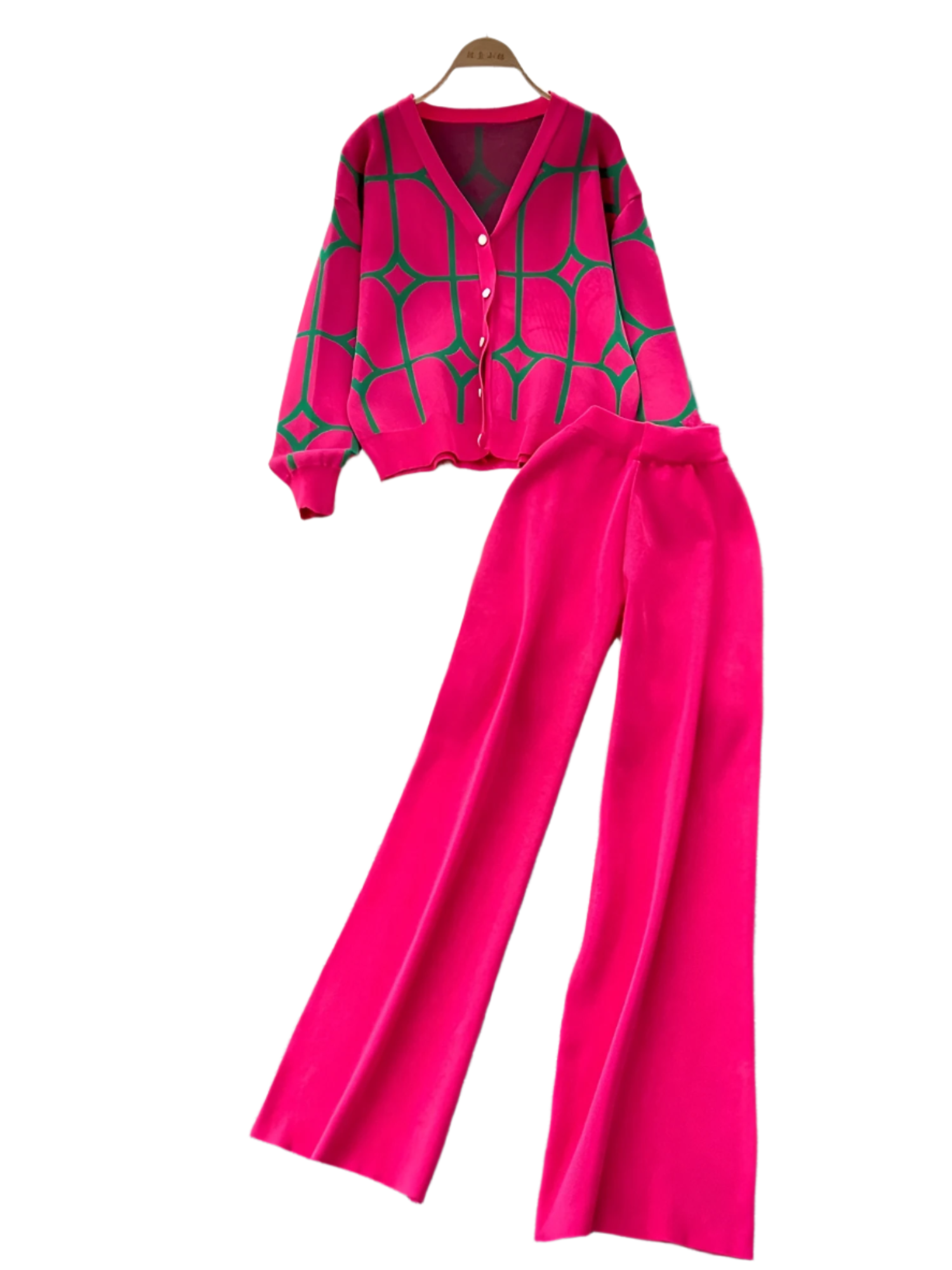 Eliana – Luksusstrik Dame To-Delte Sæt