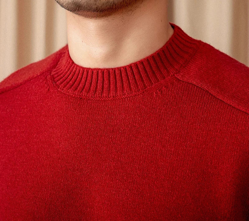 Renzo – Strikket Vintertrøje til Mænd