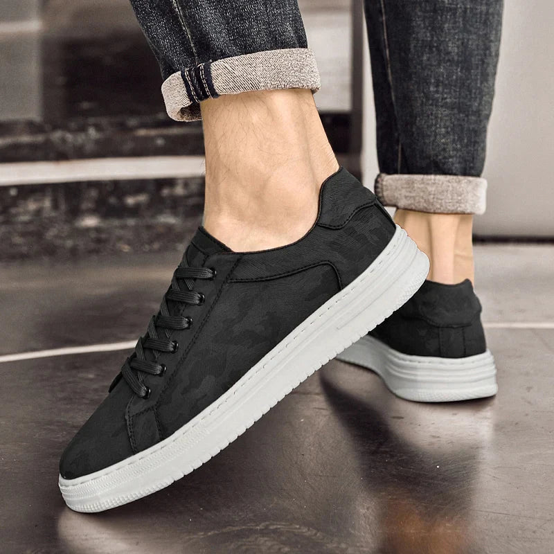 Lorenzo – Klassiske Lædersneakers til Herrer