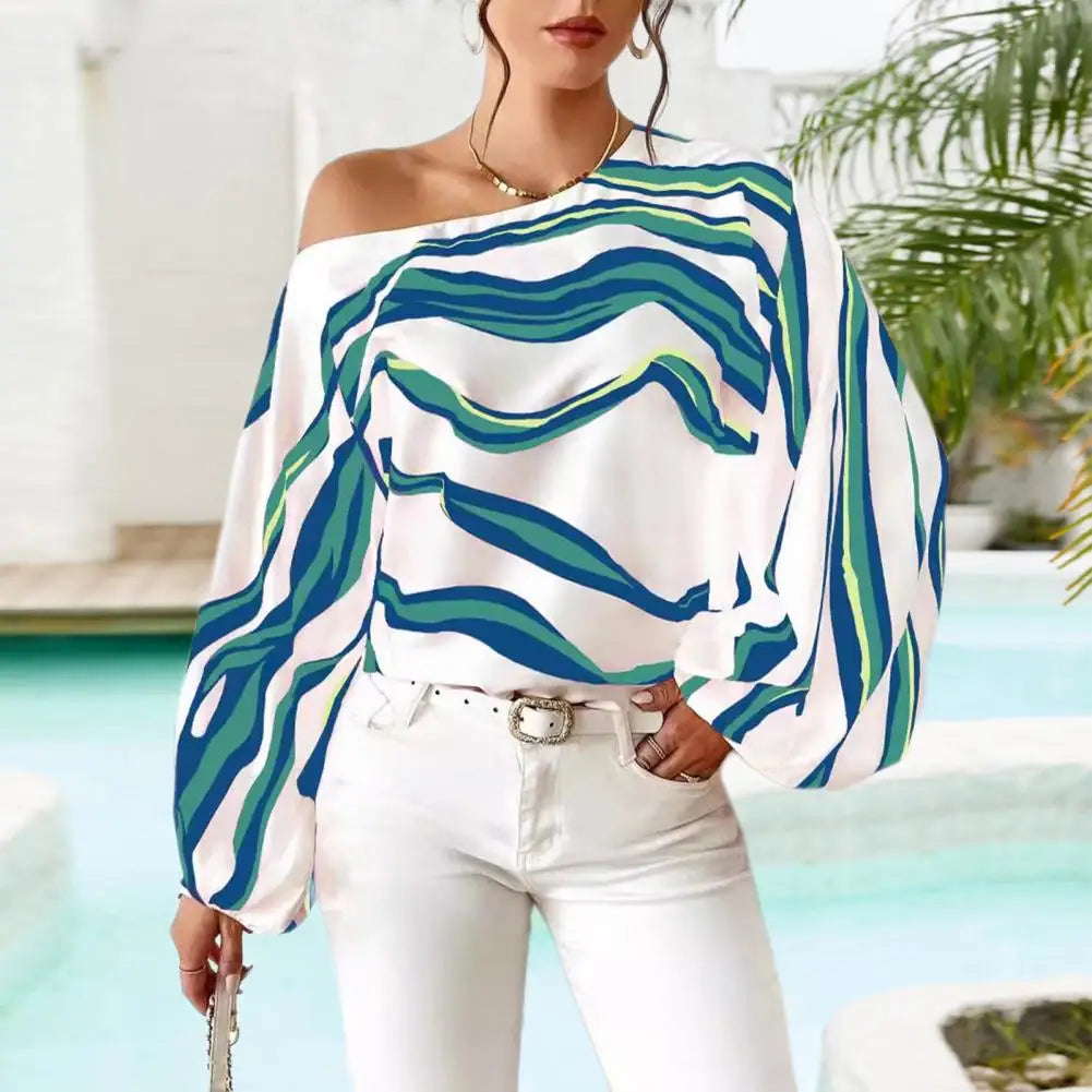 NiccolòVenturi bluse med geometrisk tryk