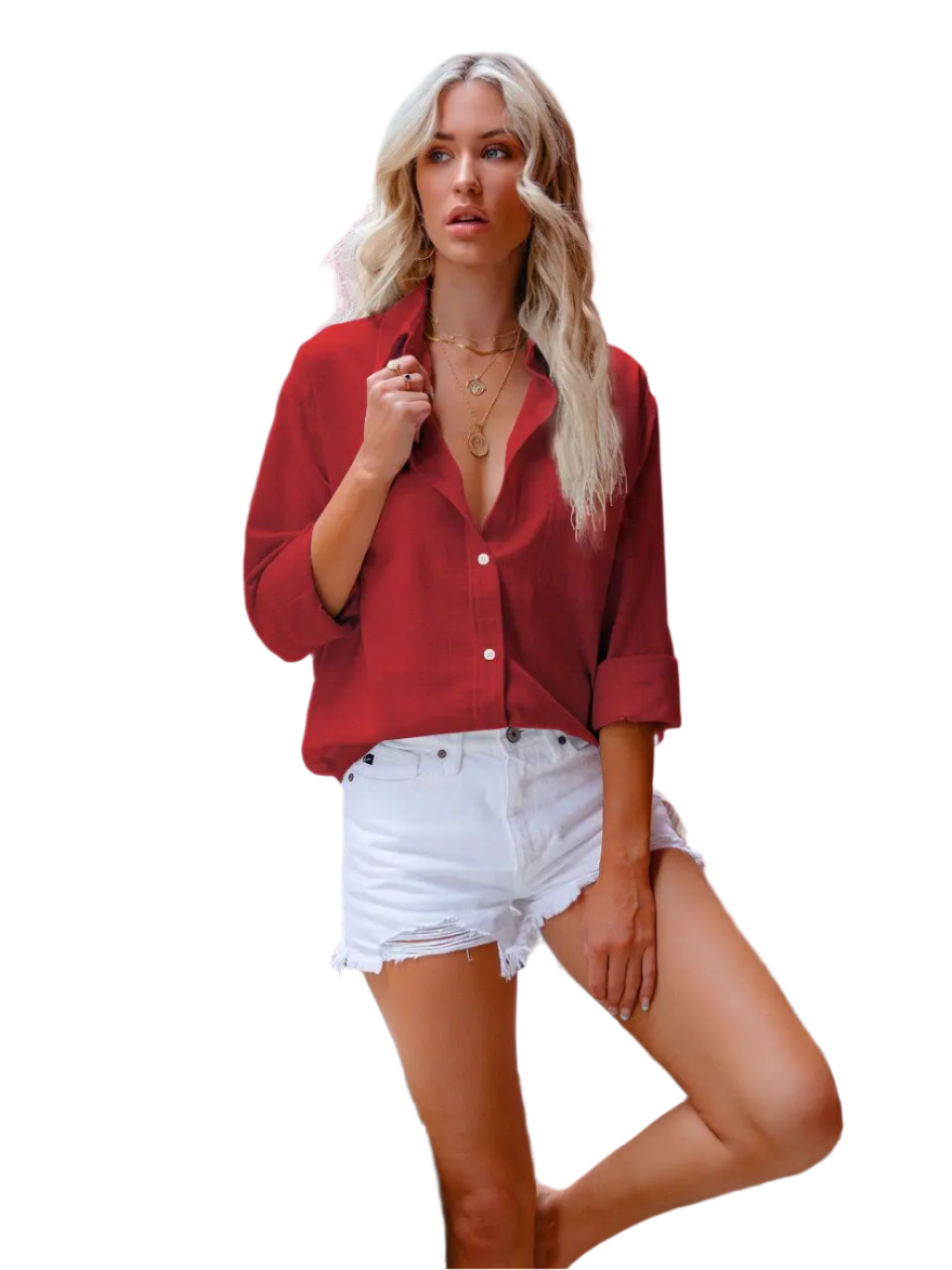 Carol – Vintage Kvinders Elegance Top