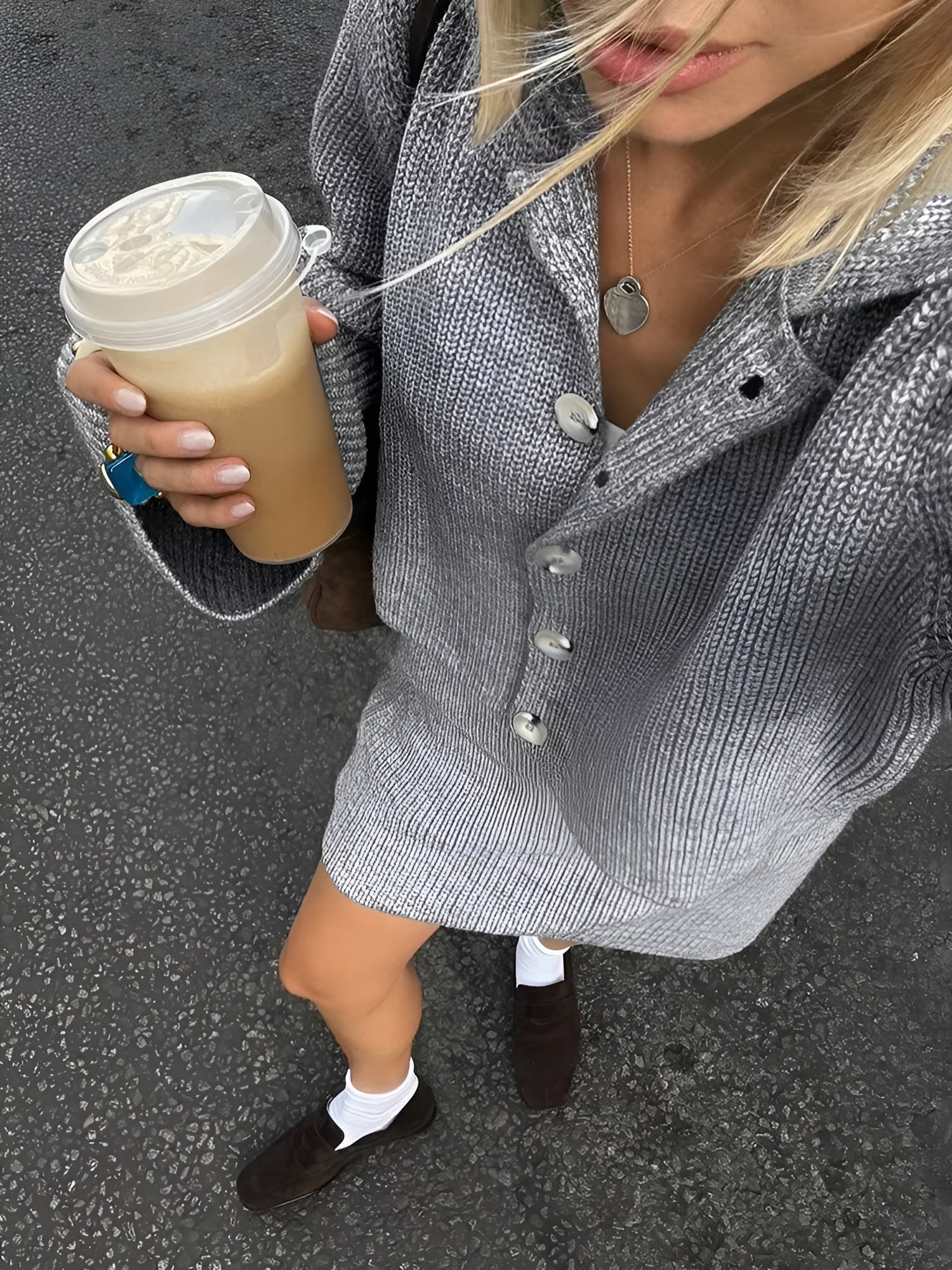 Sofia – Kvinders Behagelige Strik Co-ord Sæt