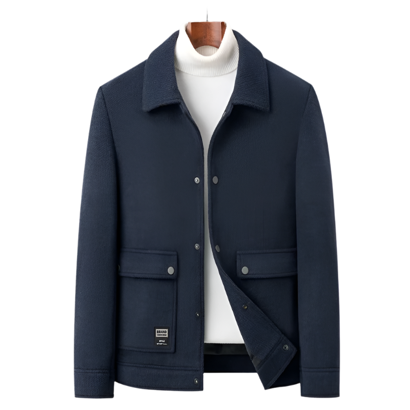 Alessandro – Herre Wool Blend Venti Jakke