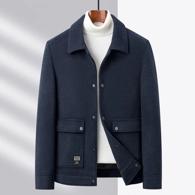 Alessandro – Herre Wool Blend Venti Jakke