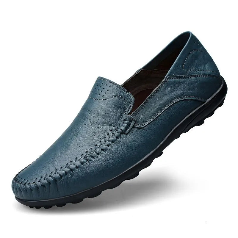 Lorenzo – Elegante Læder Loafers til Mænd