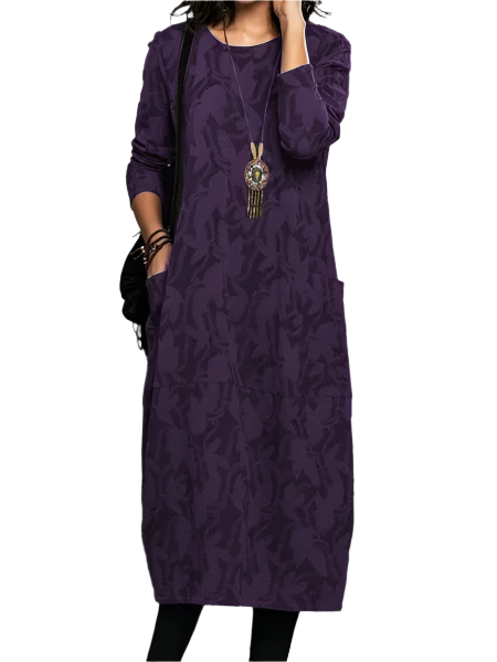 Camilla – Klassisk Lang Kjole til Kvinder