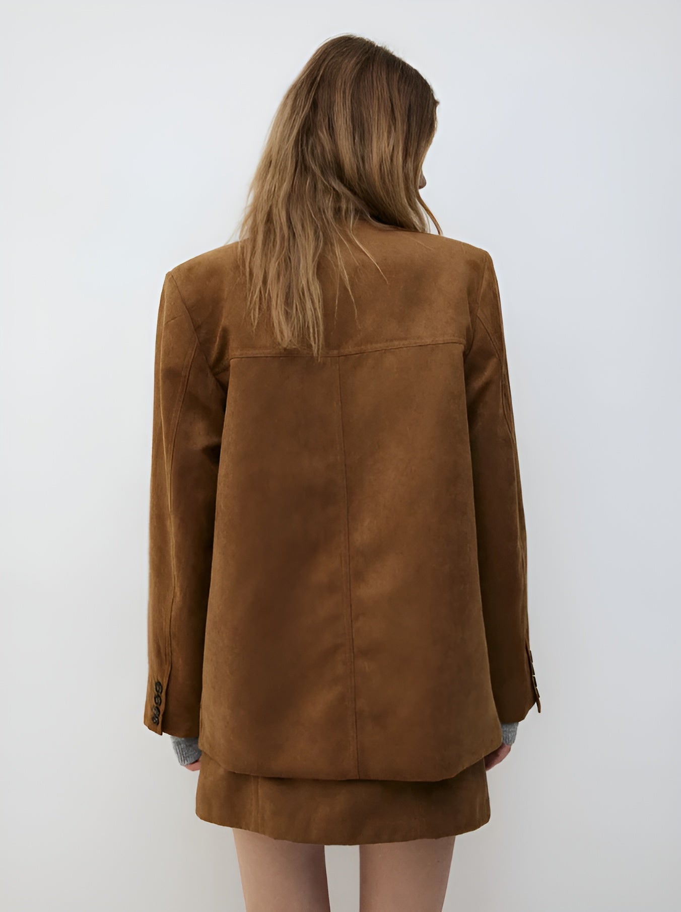 Alessandra – Alsidig Dameblazer i Ruskind