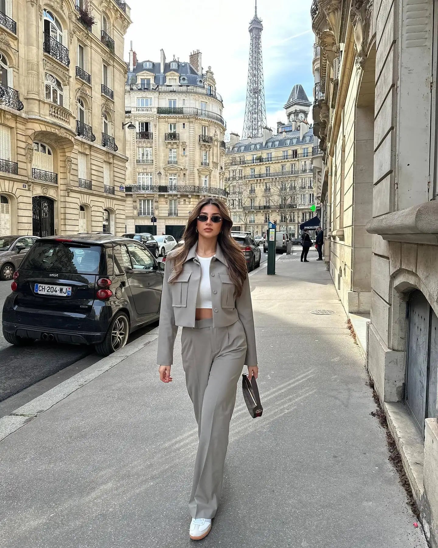 Gianna – Retroinspireret To-delt Sæt til Kvinder