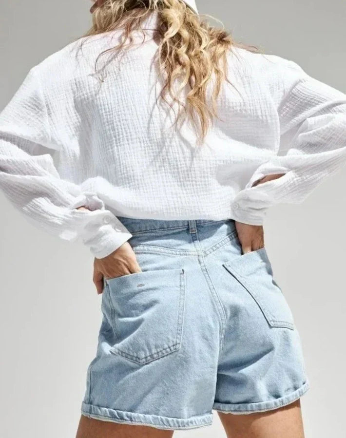 CarlottaParisi Løs Langærmet Top til kvinder