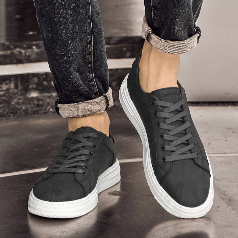 Lorenzo – Klassiske Lædersneakers til Herrer