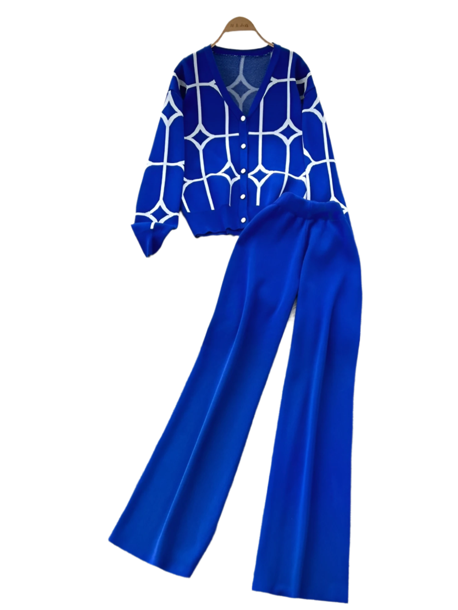 Eliana – Luksusstrik Dame To-Delte Sæt