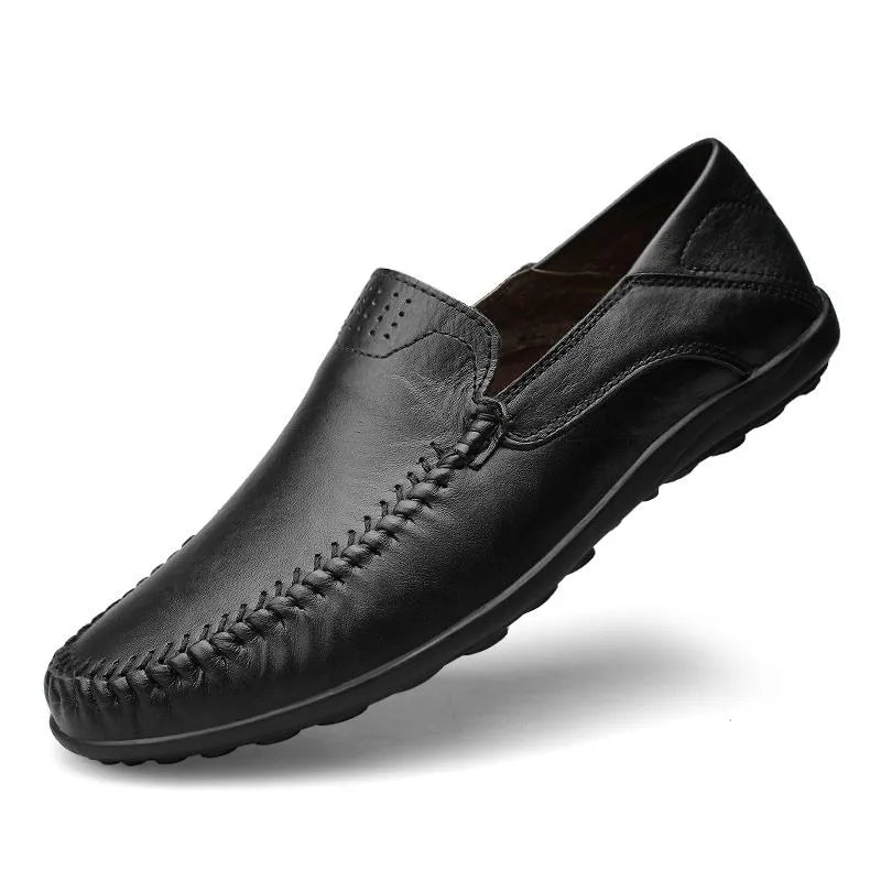 Lorenzo – Elegante Læder Loafers til Mænd