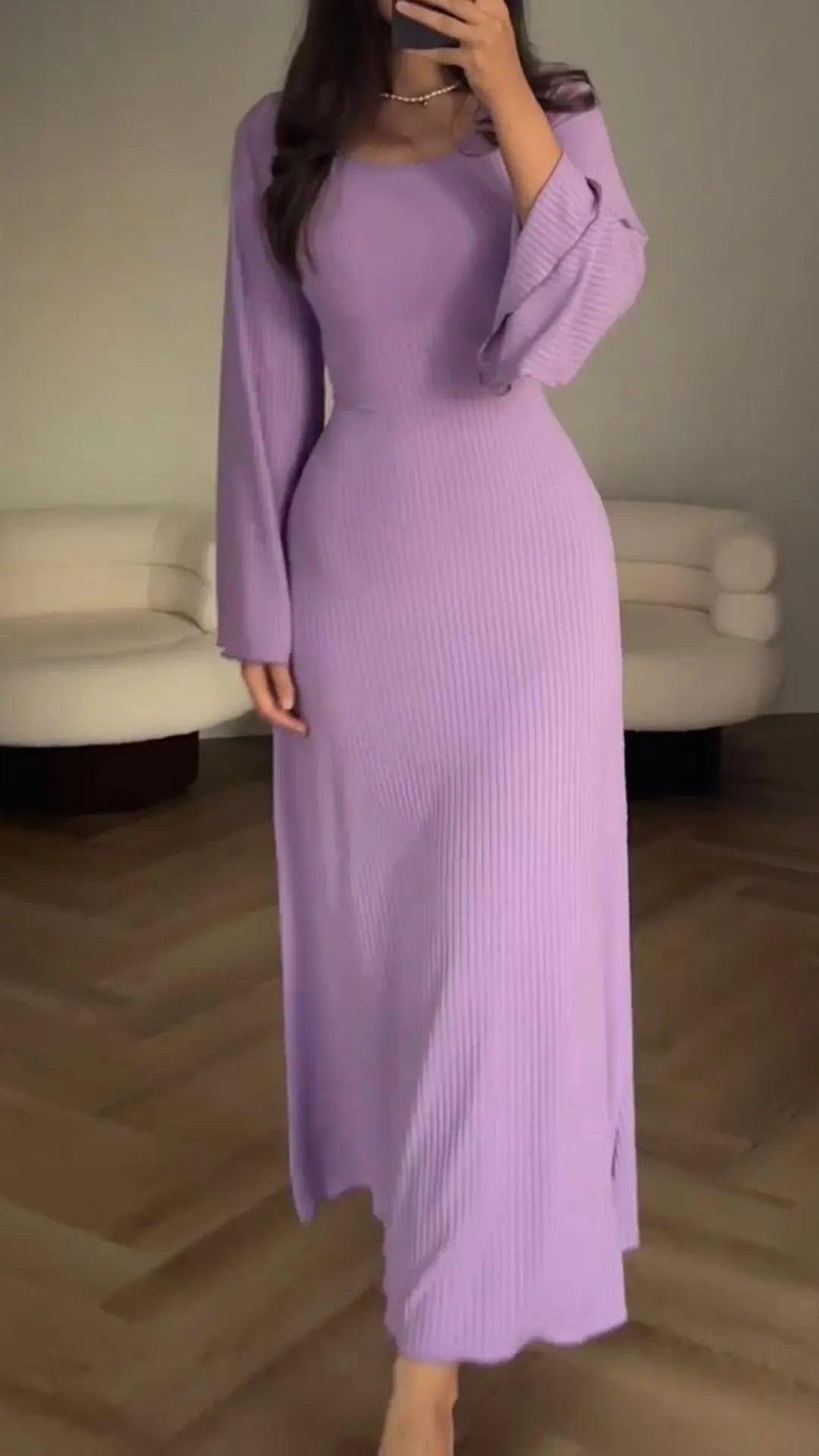 Addison – Elegant Maxi-kjole til kvinder med snørelukning
