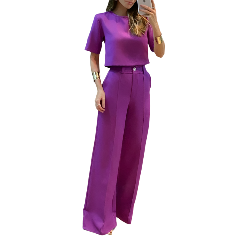 Elena – Elegant To-delt Sæt til Kvinder