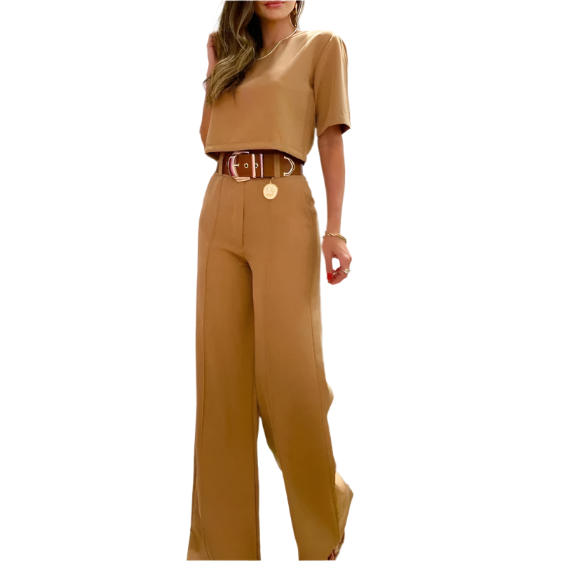 Elena – Elegant To-delt Sæt til Kvinder