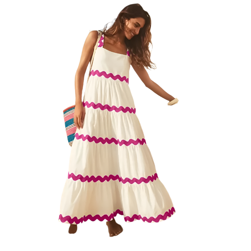 Chiara – Hverdagsklassiker Langærmet Kjole til Kvinder