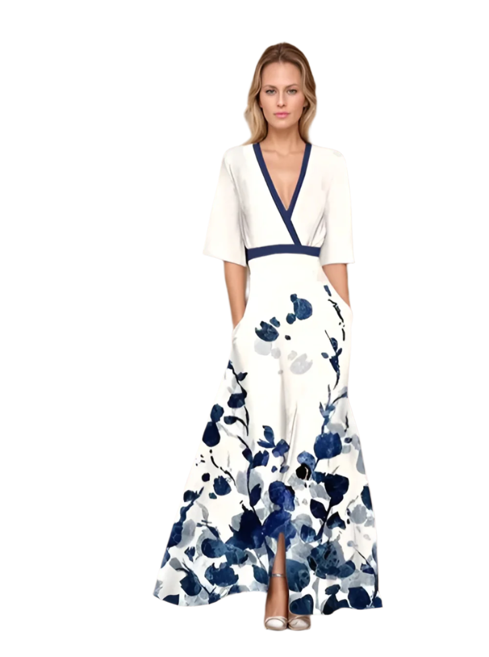 Isabella – Blomstret Sommerkjole til Kvinder