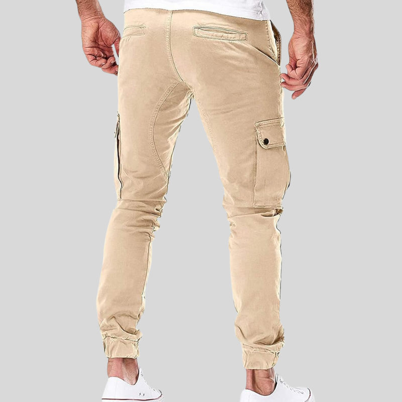 PietroConti Slim Fit Cargo Bukser til mænd