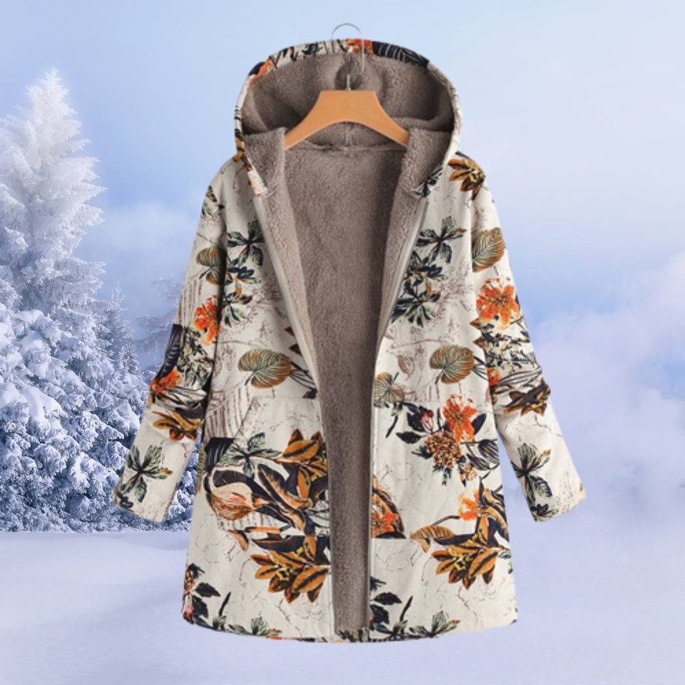 Joy - Behagelig Cardigan Med Print