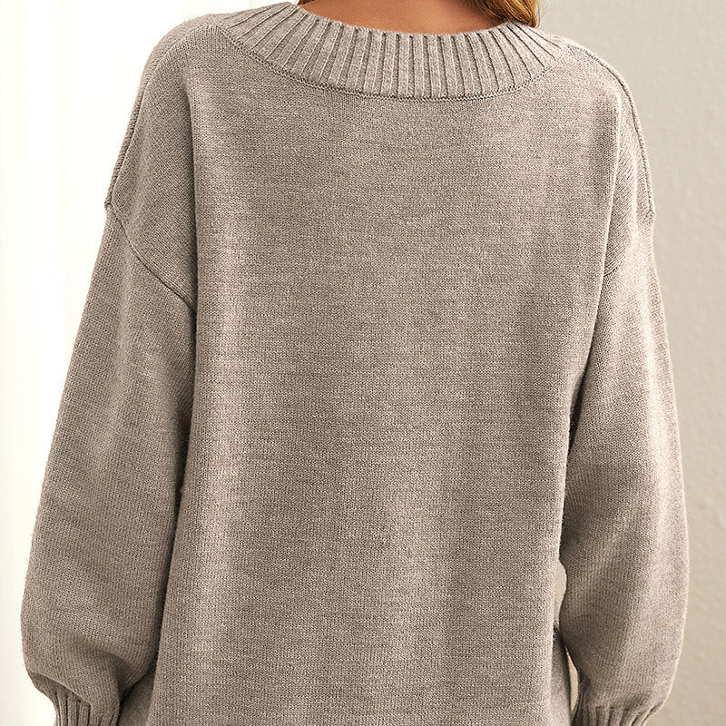 Isabella – Dame Striktrøje med Cashmere-Følelse til Vinteren