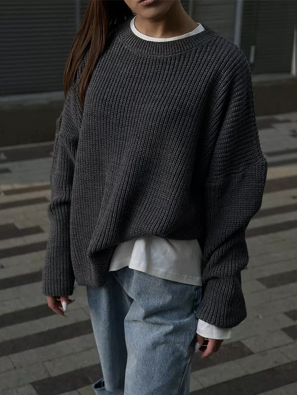 DarioCastelli Oversized Sweater Til Kvinder